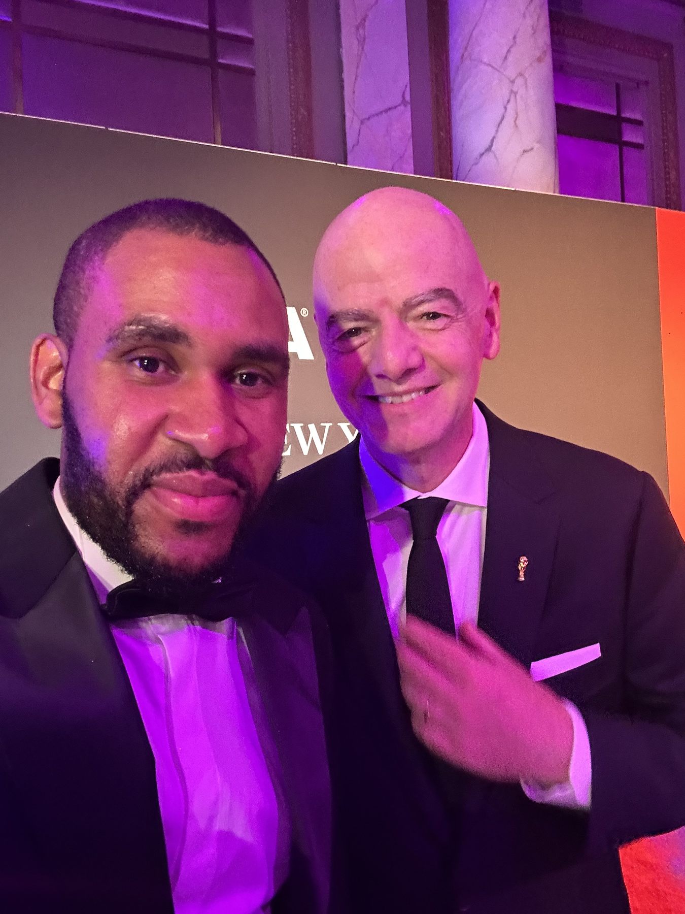 Mr K Nations at the FIFA Gala Dinner in New York — selected frame 04