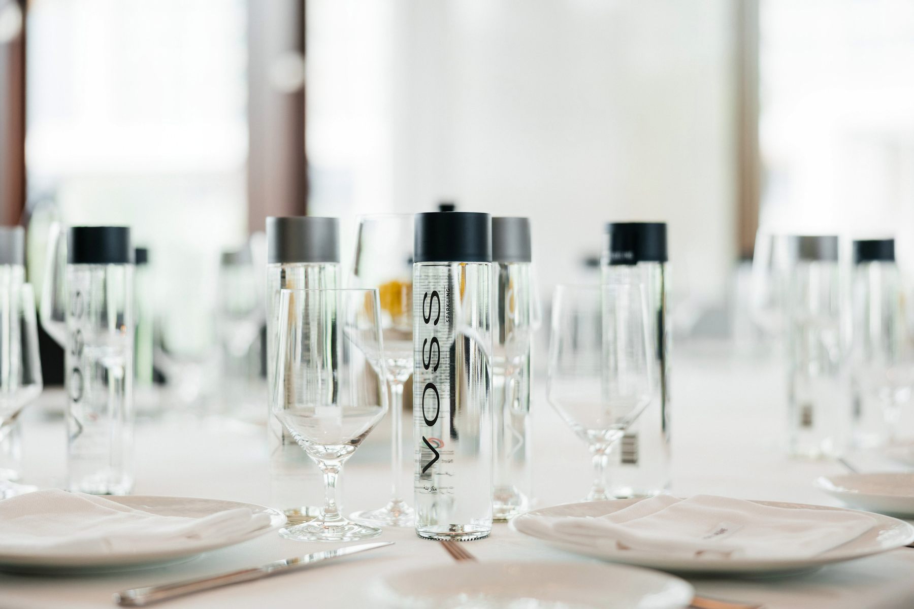 Mr K Nations at the VOSS Water business lunch in Dubai — selected frame 02