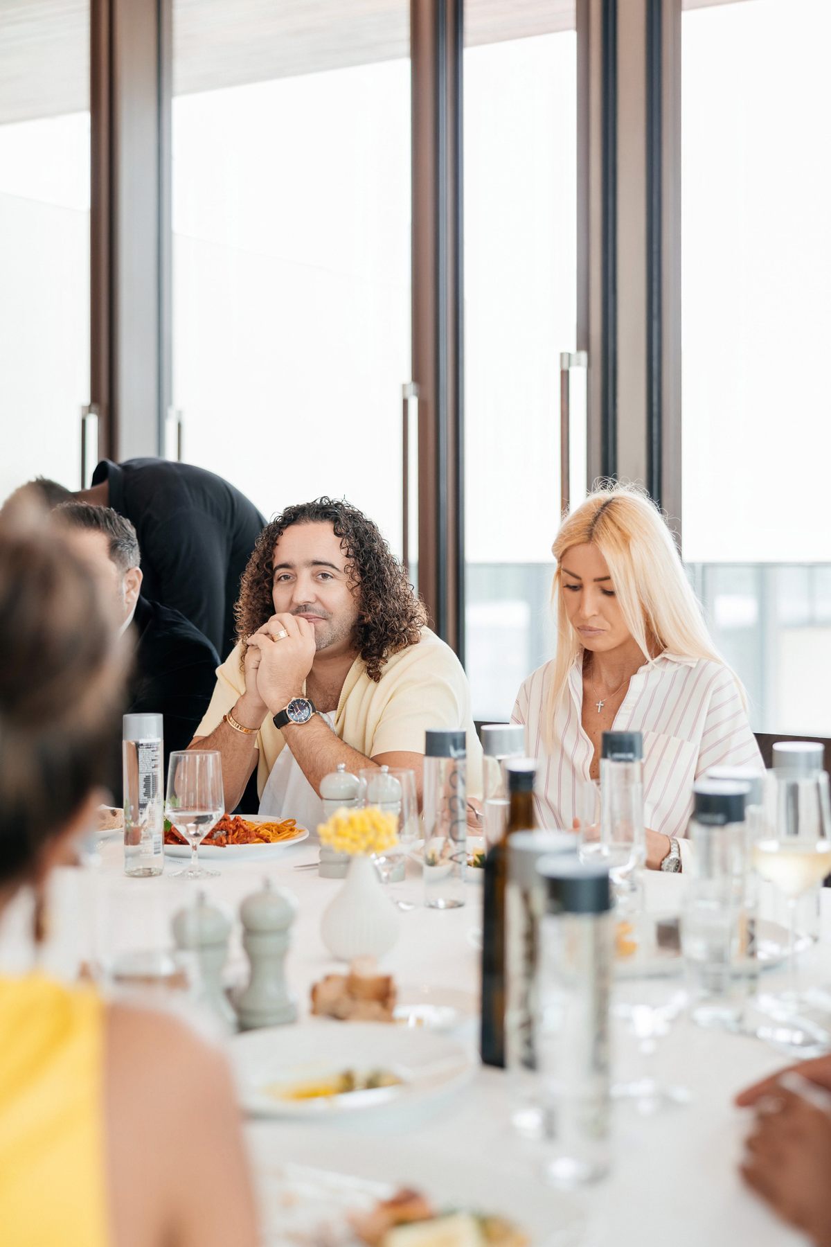 Mr K Nations at the VOSS Water business lunch in Dubai — selected frame 11